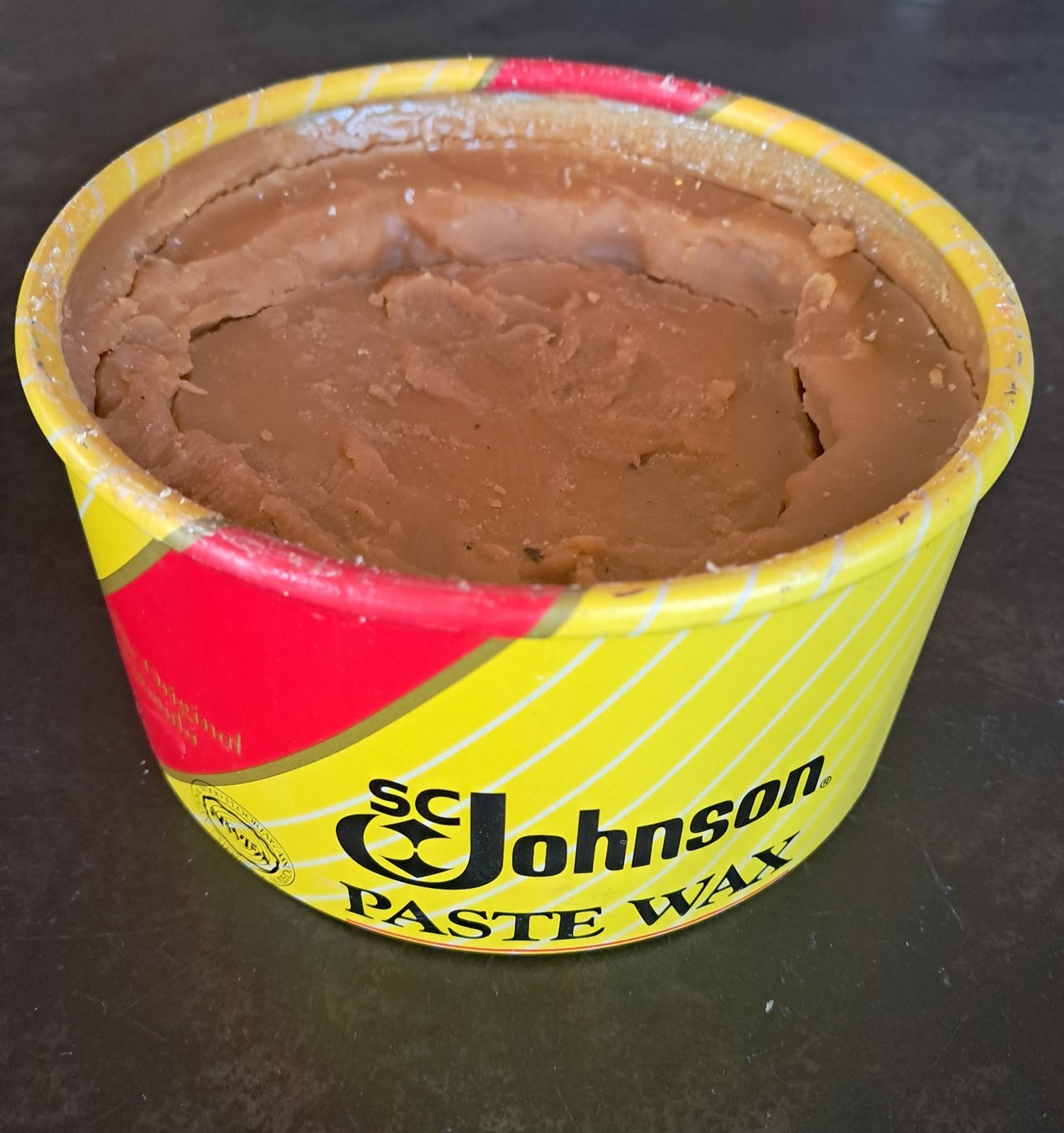 SC Johnson Paste Wax Original Formula 16oz Container 18oz Total Weight 90% Full