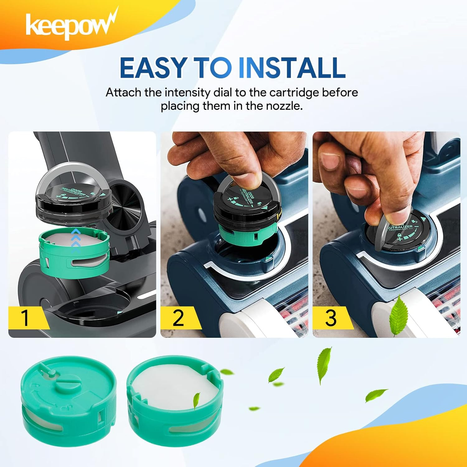 Stratos Odor Neutralizer Cartridge Compatible with Shark Stratos Vacuum Cleaner