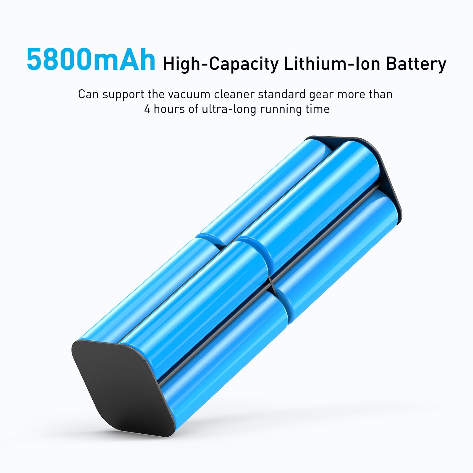 NASTIMA 14.4V 5800mAh Replacement Li-ion Battery for Eufy Robovac L70 Hybrid,…