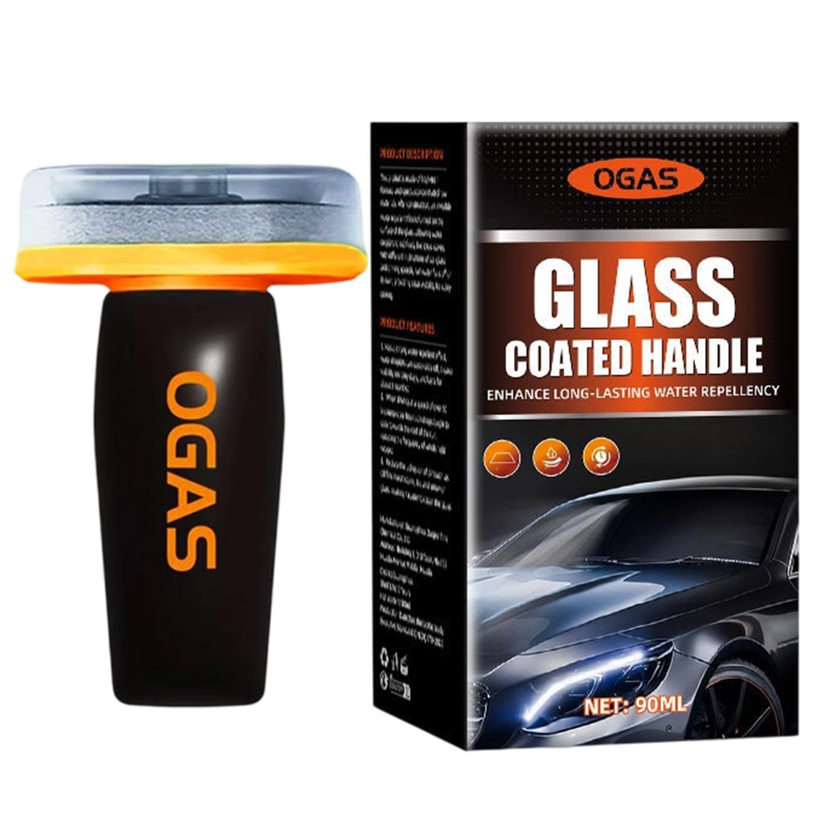 OGAS 90ml Car Glass Oil Film Remover Windshield Cleaner Stain Removal