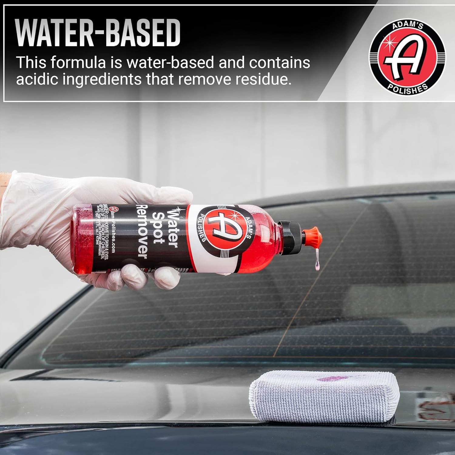 Professional Water Spot Remover Thickened Formula For Cars Boats Glass 16 Fl Oz