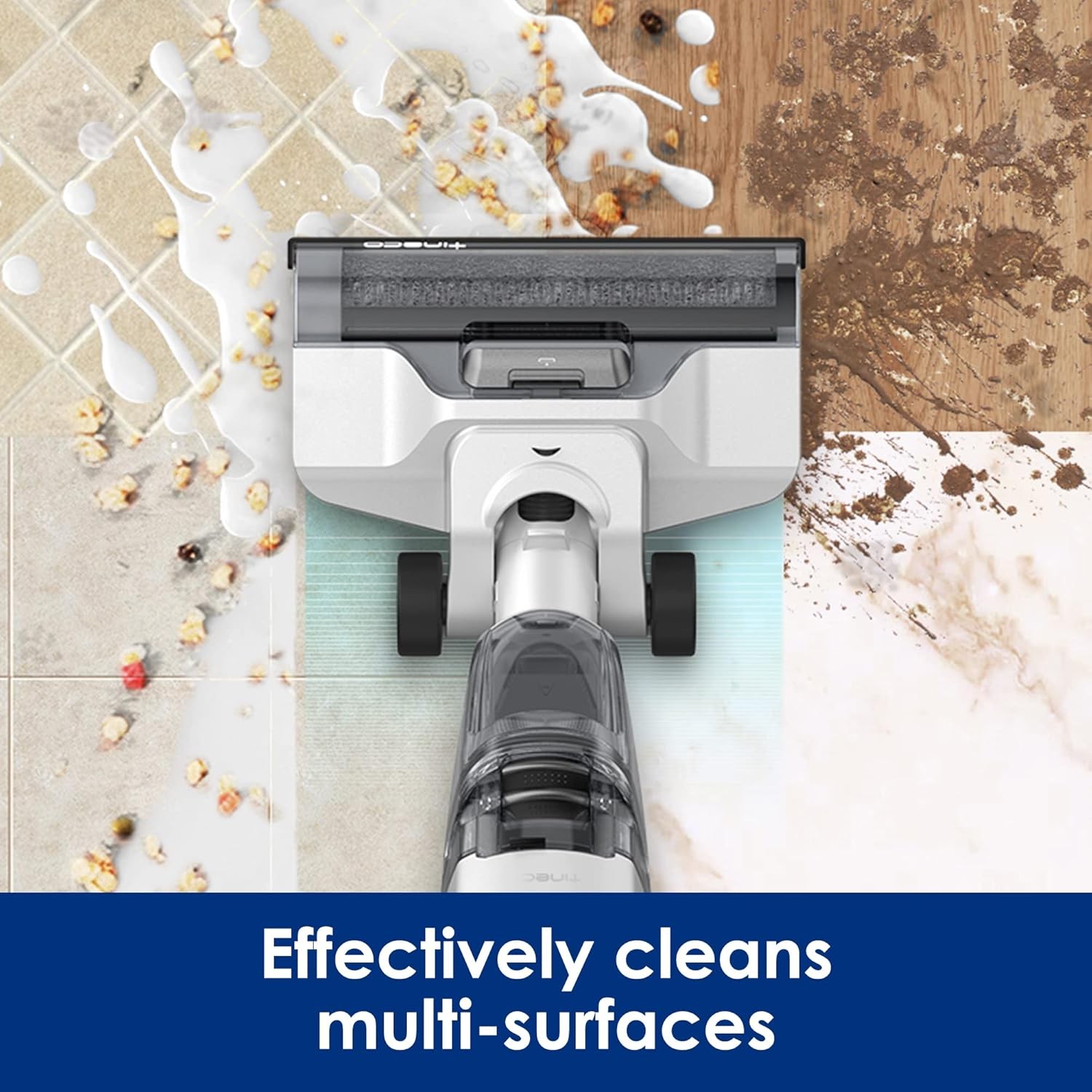 Tineco iFLOOR 2 MAX Wet Dry Vacuum Cordless Floor Cleaner White – Excellent