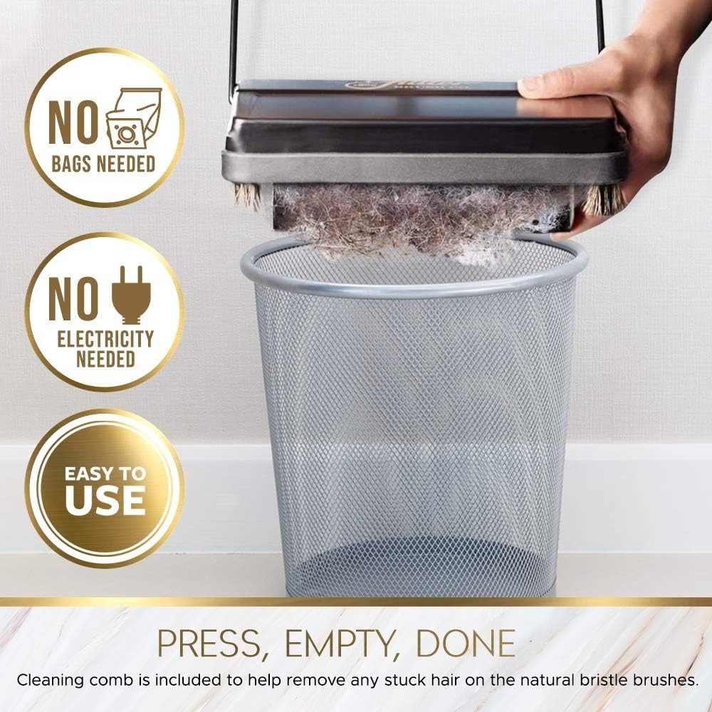Electrostatic Carpet Sweeper in Fresh Mint – Lightweight & Efficient Cleaning