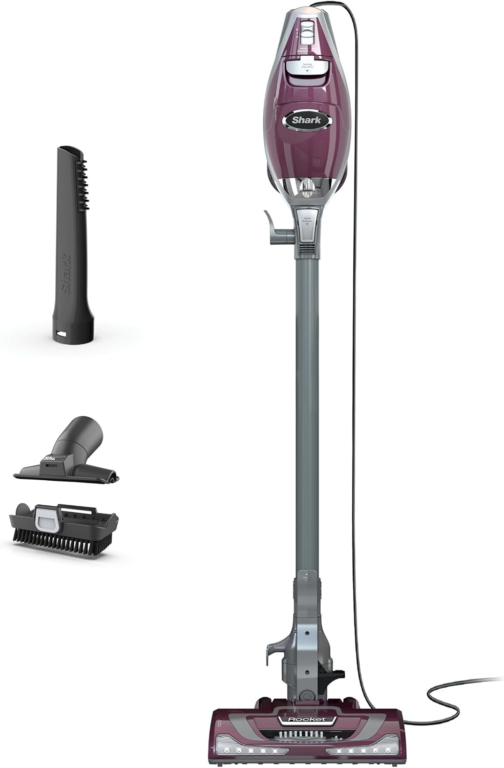 Corded Lightweight Stick Vacuum for Hard Floors & Carpets, Pet Hair Cleaner