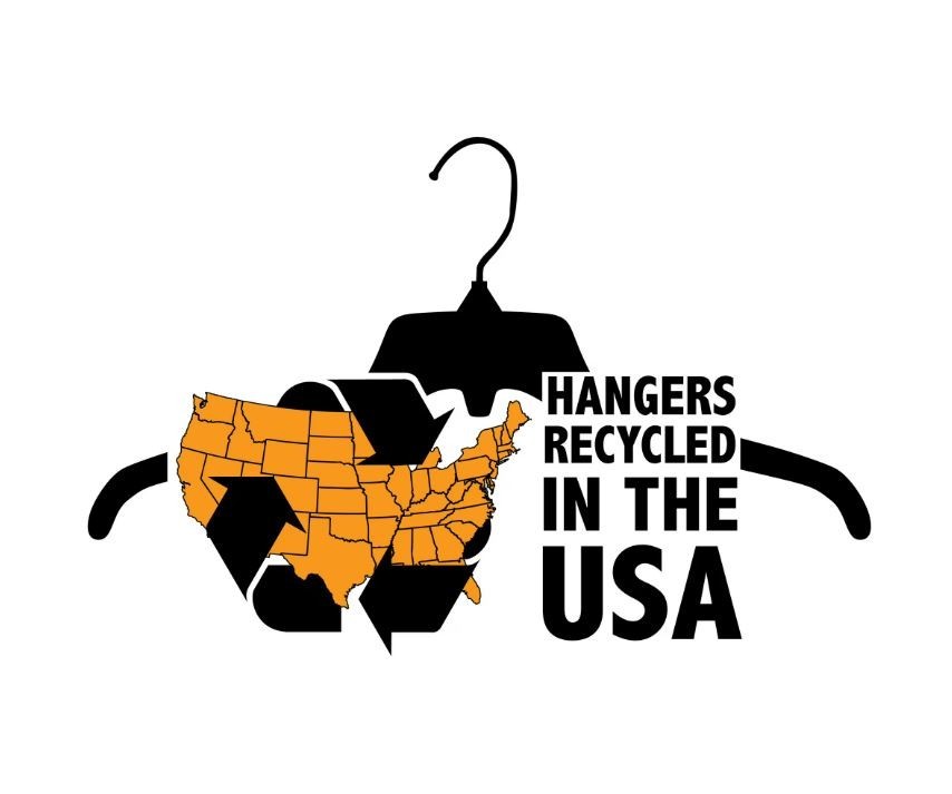25 Pack Durable Plastic Clothing Hangers with Metal Swivel Hooks, 17 inch,Black