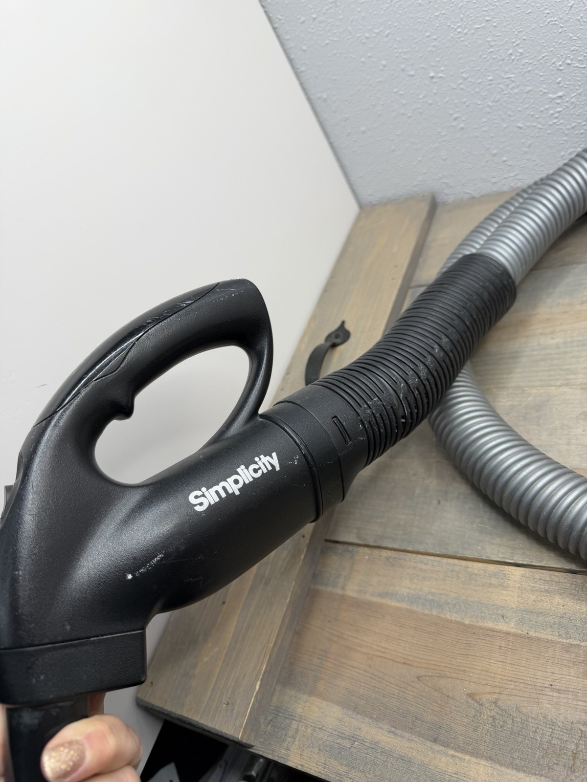 *Simplicity Cinch, Verve, Jack, Jill Snap Canister Vacuum Handle/Hose Only