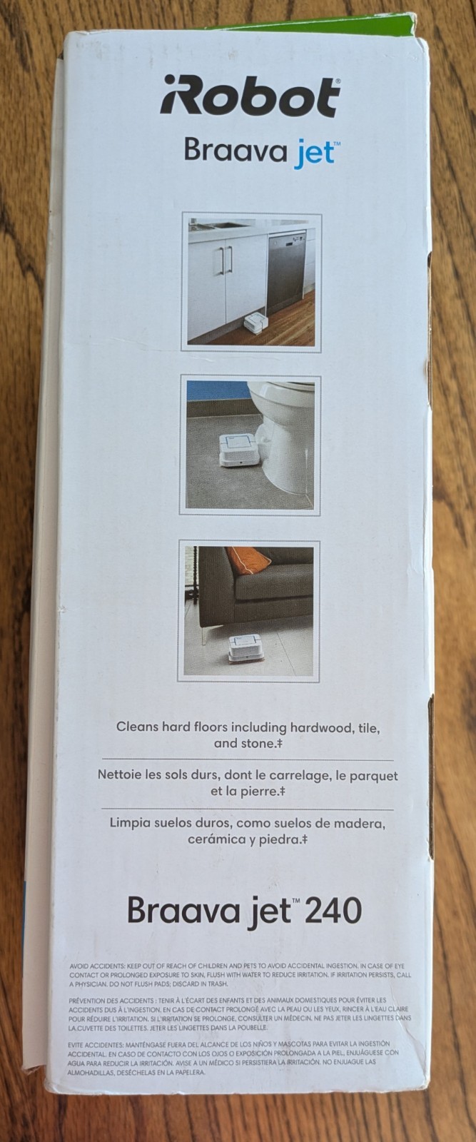 iRobot Braava Jet 240 Robot Mop App Control Precision Spray OPEN BOX Extra PADS