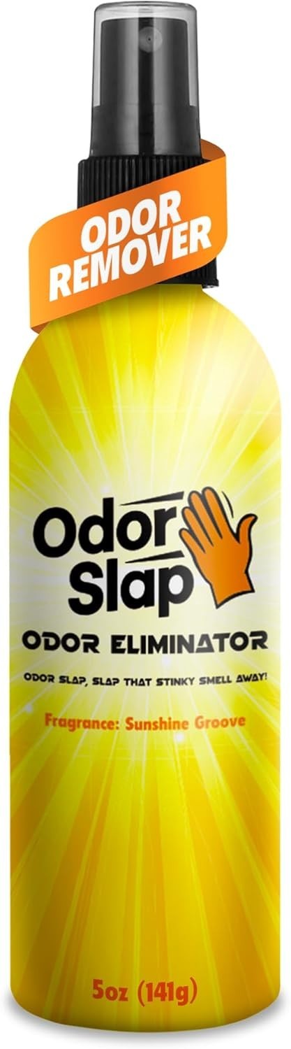Odor Slap Odor Eliminator for Trash Bins, Car, Bathroom, Pet Stains, 4 Oz.