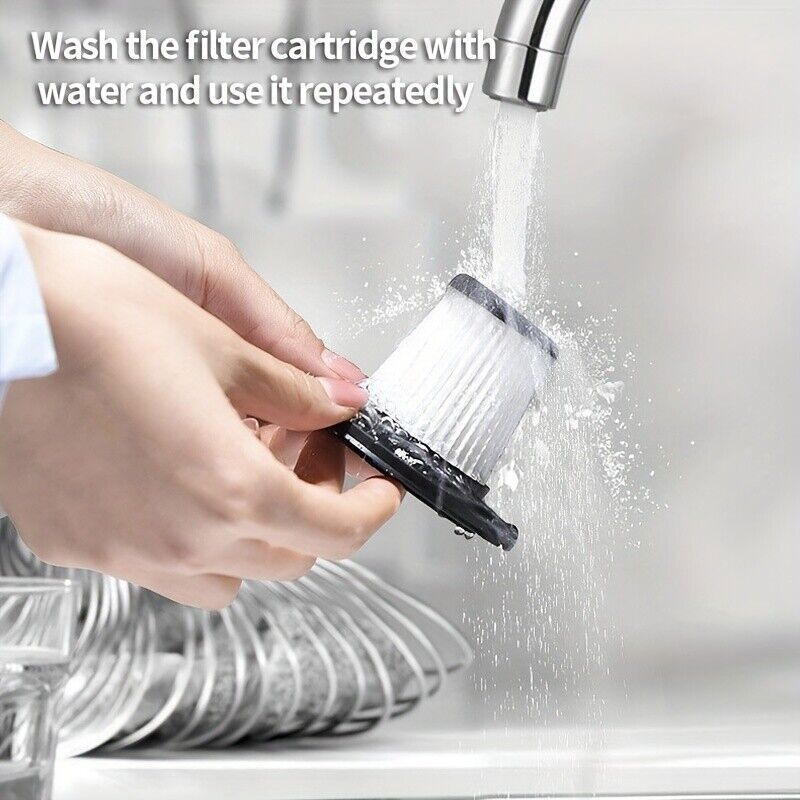 Upgrade Mini Car Vacuum Cleaner Air Blower Wireless Handheld Rechargeable 2024