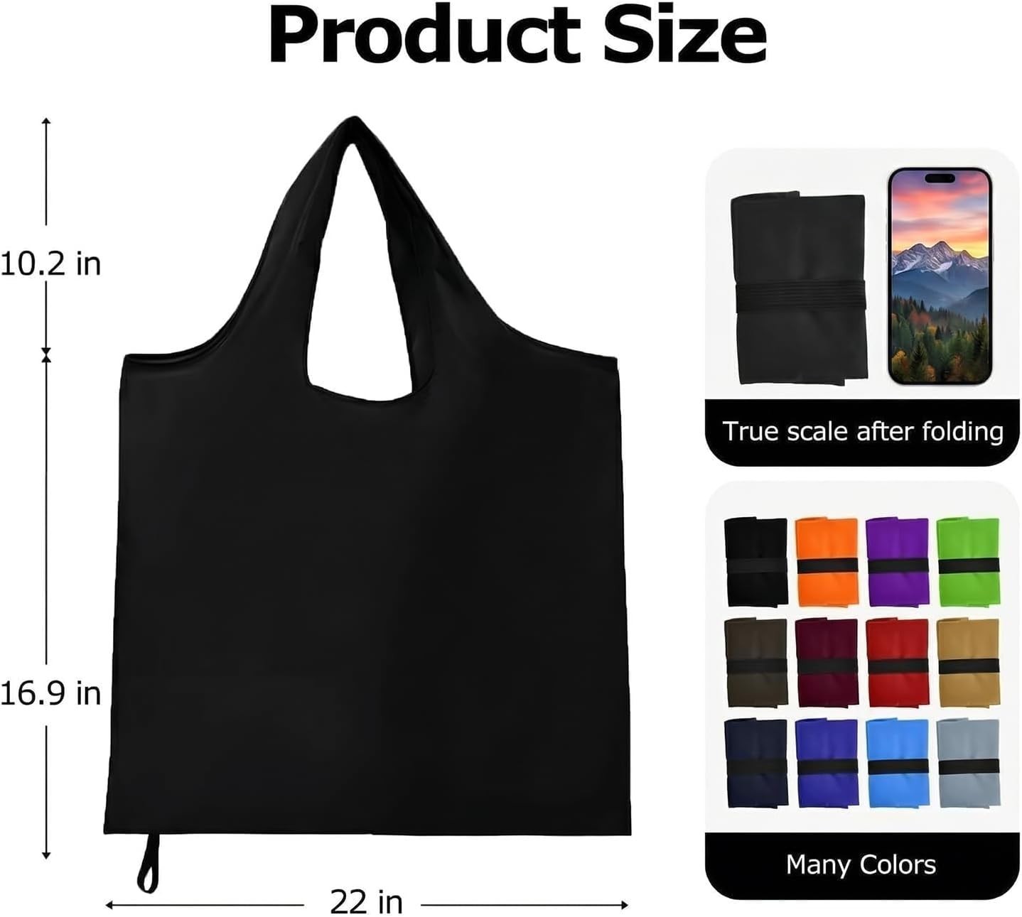 Durable Water-Resistant Tote Bag: 35lb Capacity for Shopping & Outdoor Fun