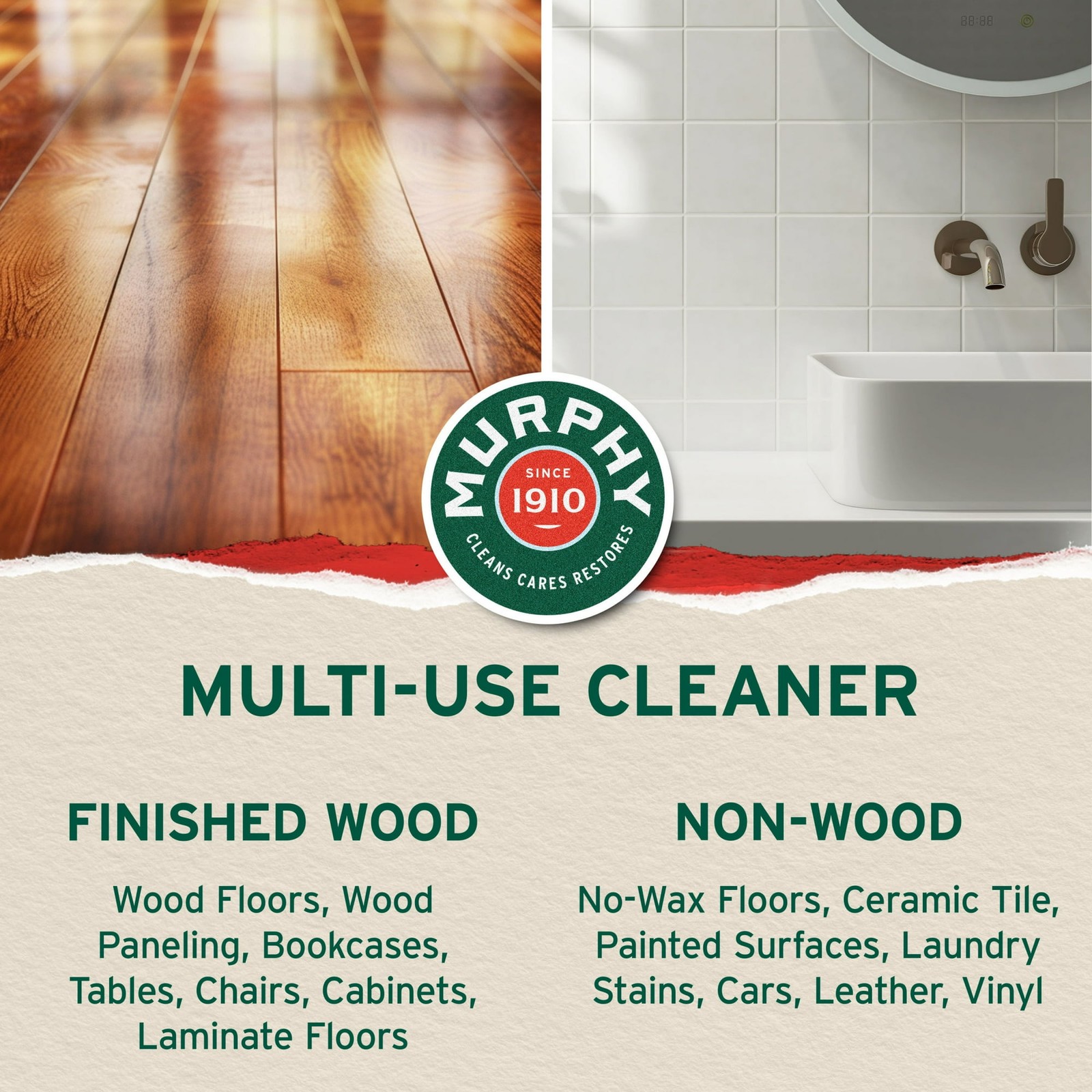 Murphy Oil Soap Wood Cleaner, Original – 32 oz Free Shipping