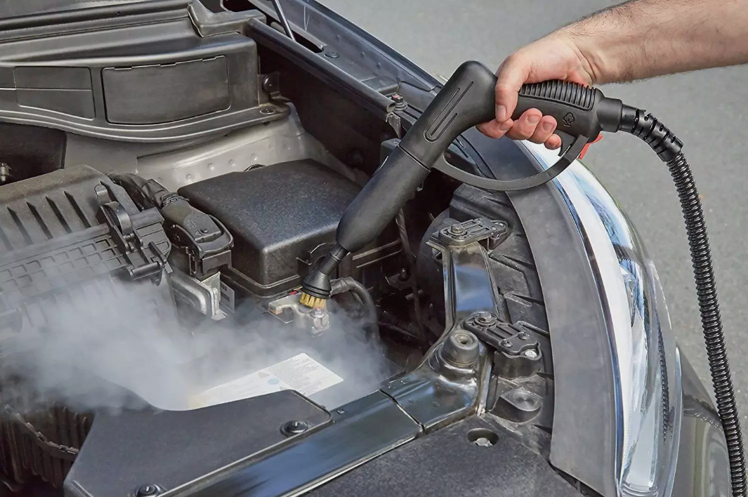 Car Steam Cleaner Carpet Upholstery Leather Window Steamer Dirt Pressure Machine