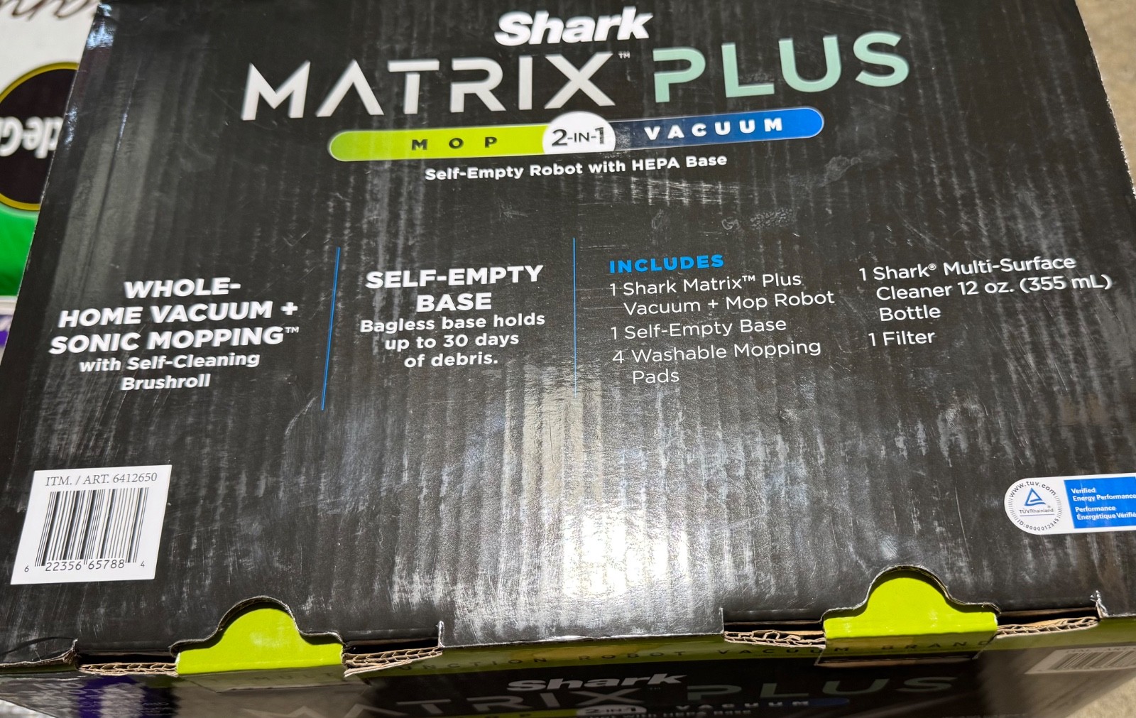 Brand New Shark Matrix Plus Robot Vacuum and Mop with Self-Empty Base UR2650WS