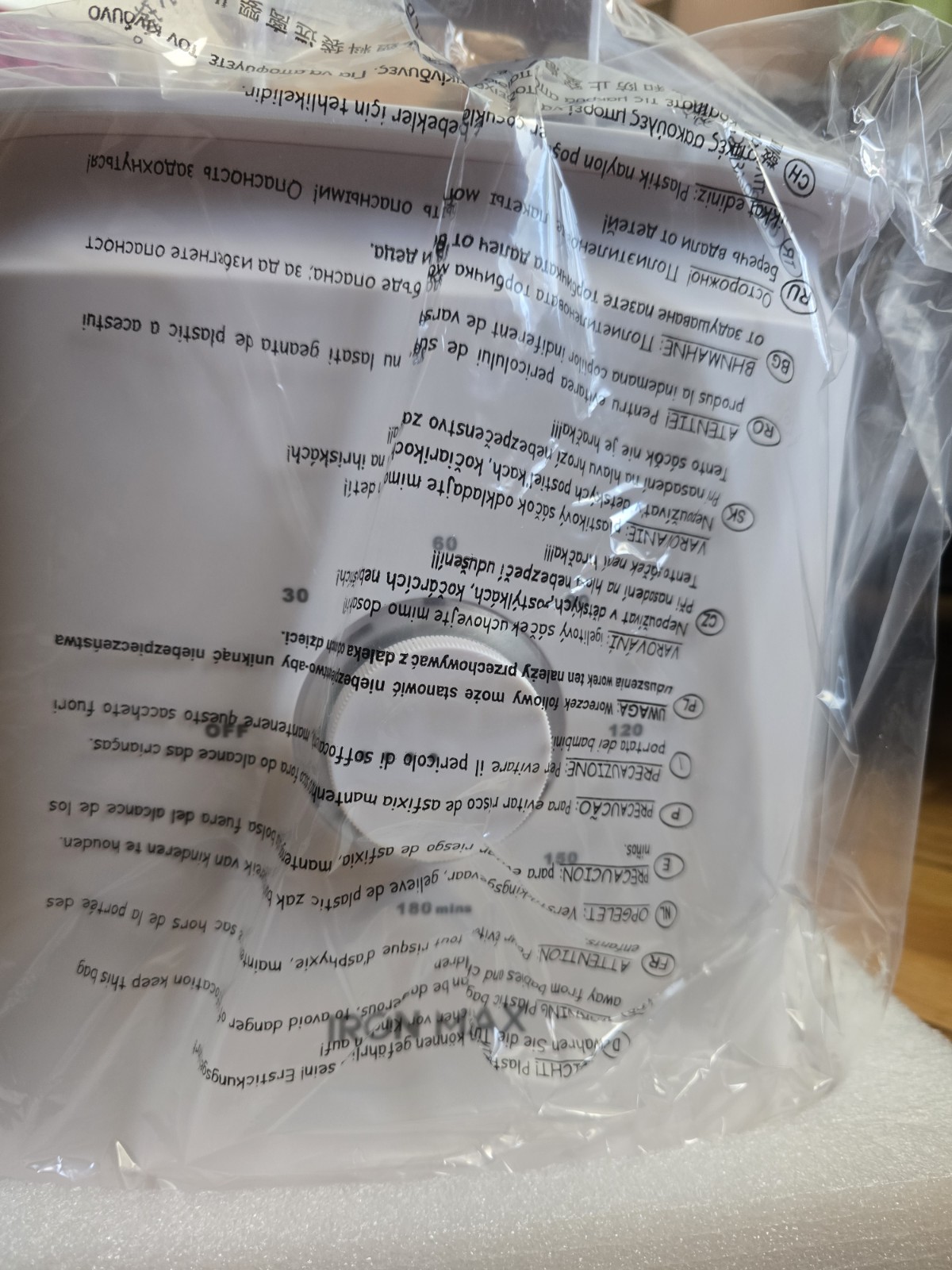 IronMax Iron Dryer Clothes Irons, White
