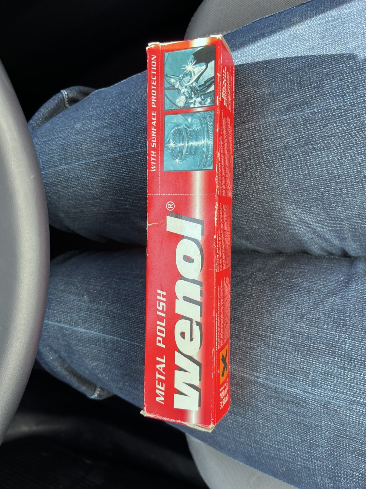 Wenol Metal Cleaner Polish with Surface Protection – 3.98 Fl. Oz. Tube [Red]
