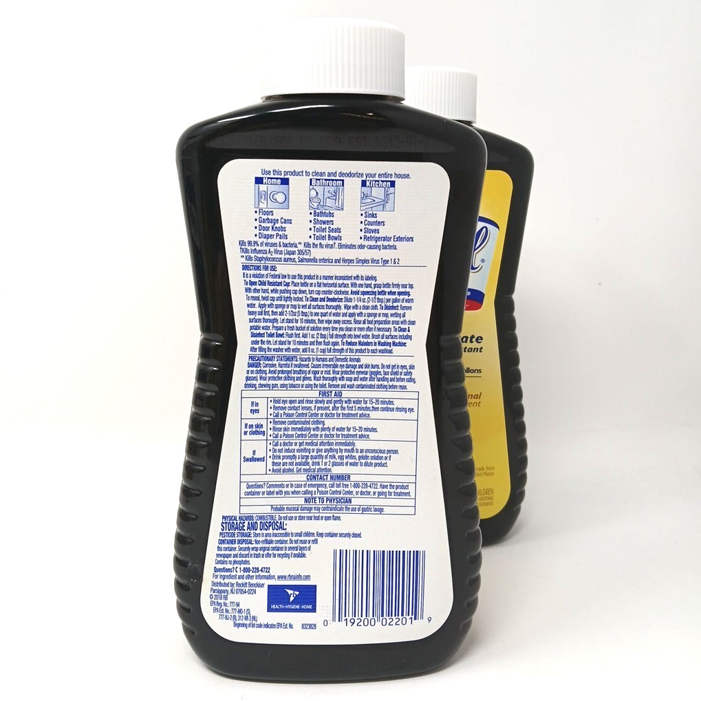 LYSOL Concentrate Disinfectant Original Scent 12 oz 2 Pack – FREE SHIPPING!