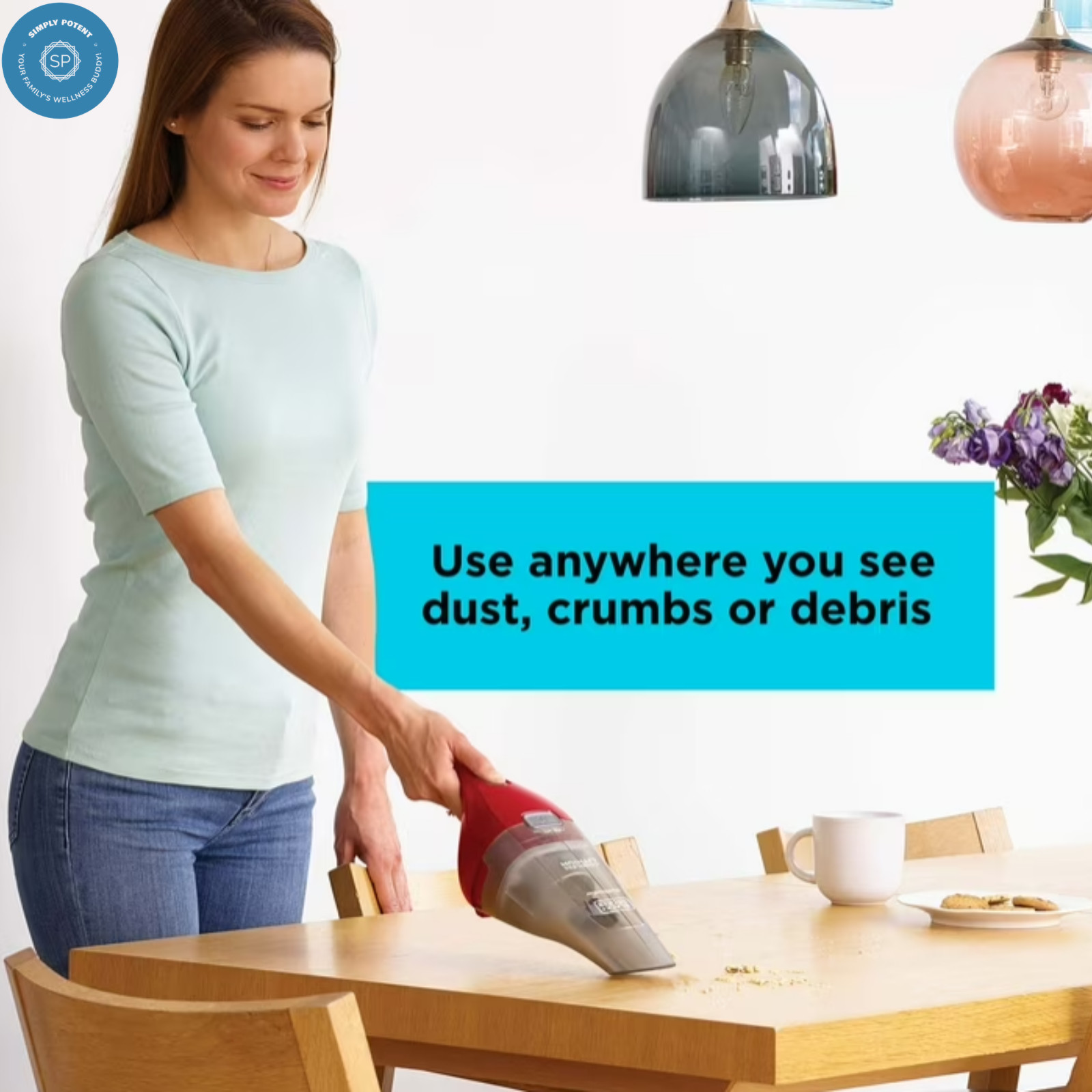 Dustbuster Cordless Handheld – Portable Car & Pet Hair Vacuum, HNVC115JB06