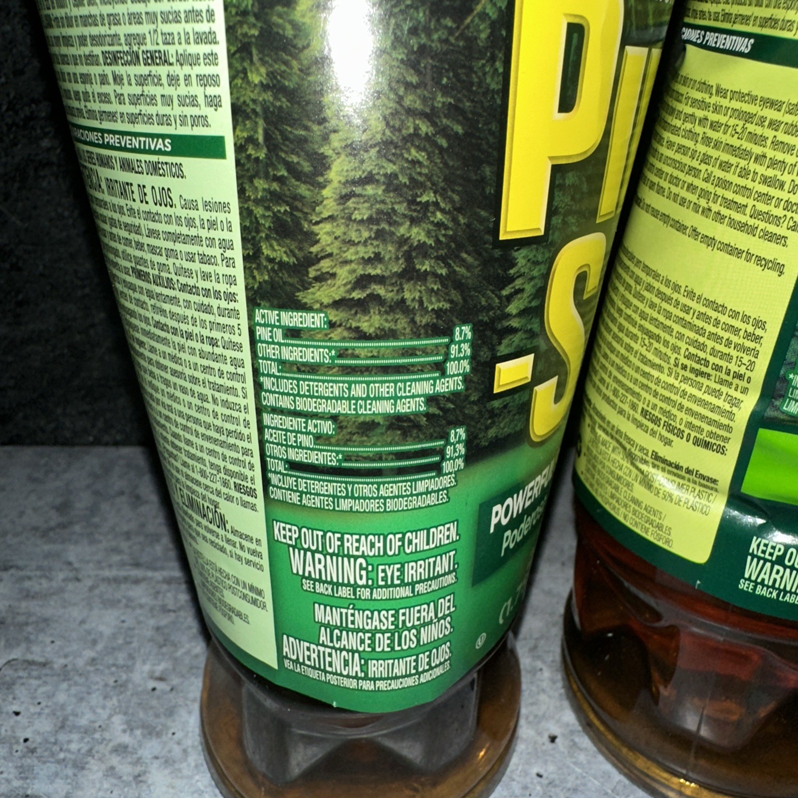 3 Lot Pine Sol Original Formula With Pine Oil Multi Surface Cleaner 28oz