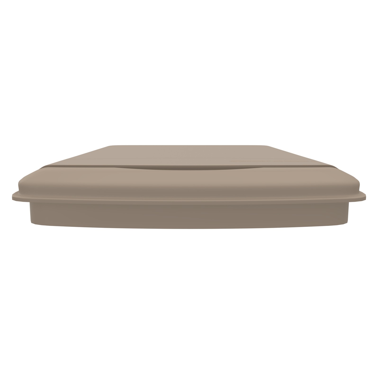 Rev-A-Shelf 50 Qt Trash Can Replacement Lid, Champagne (Lid Only) RV-50-LID-12-1