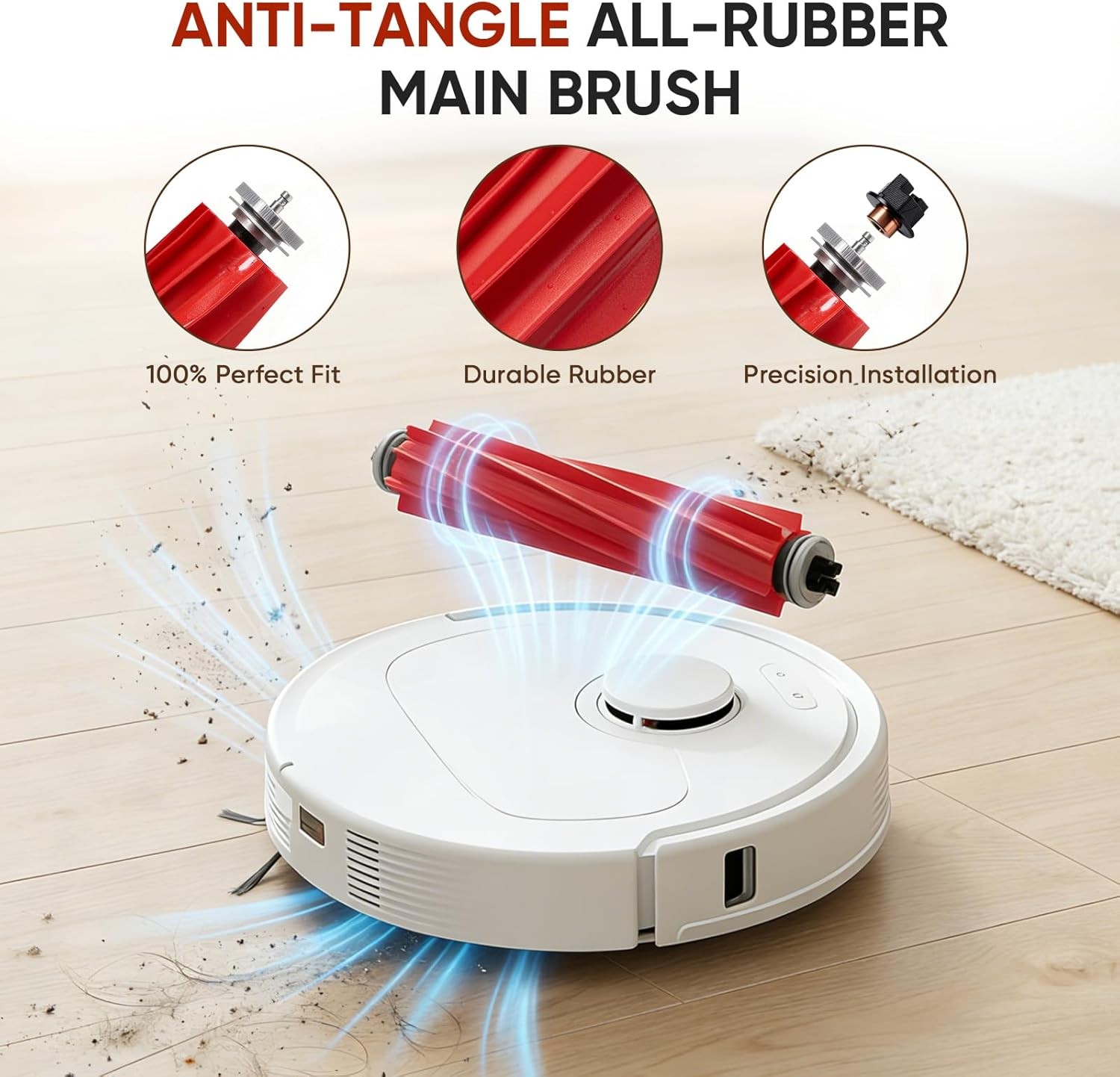 Accessories Replacement Kit Compatible With Roborock QV 35A QV 35S Robot Vacuum