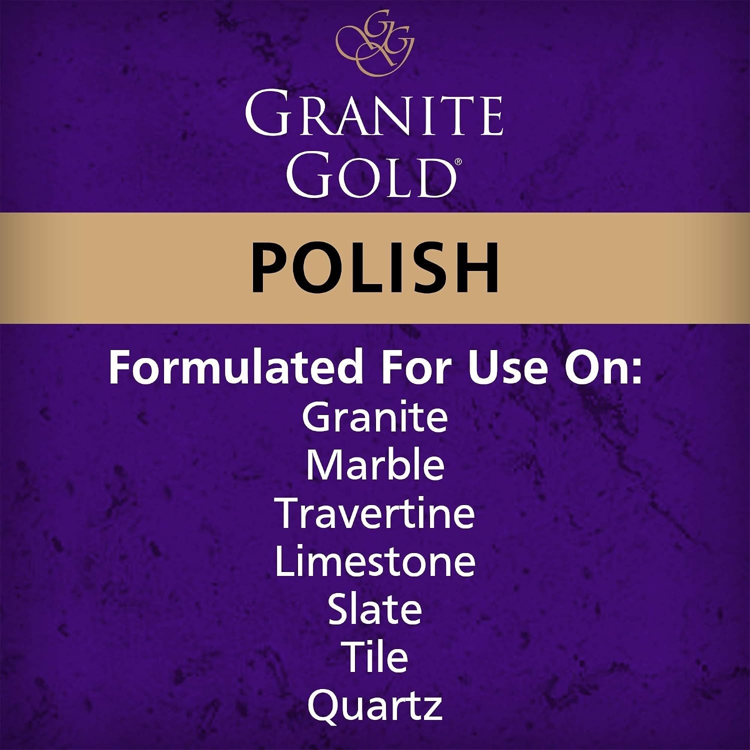 Gold Polish Spray 24oz Granite Quartz Marble Stone Countertop Cleaner Shine USA