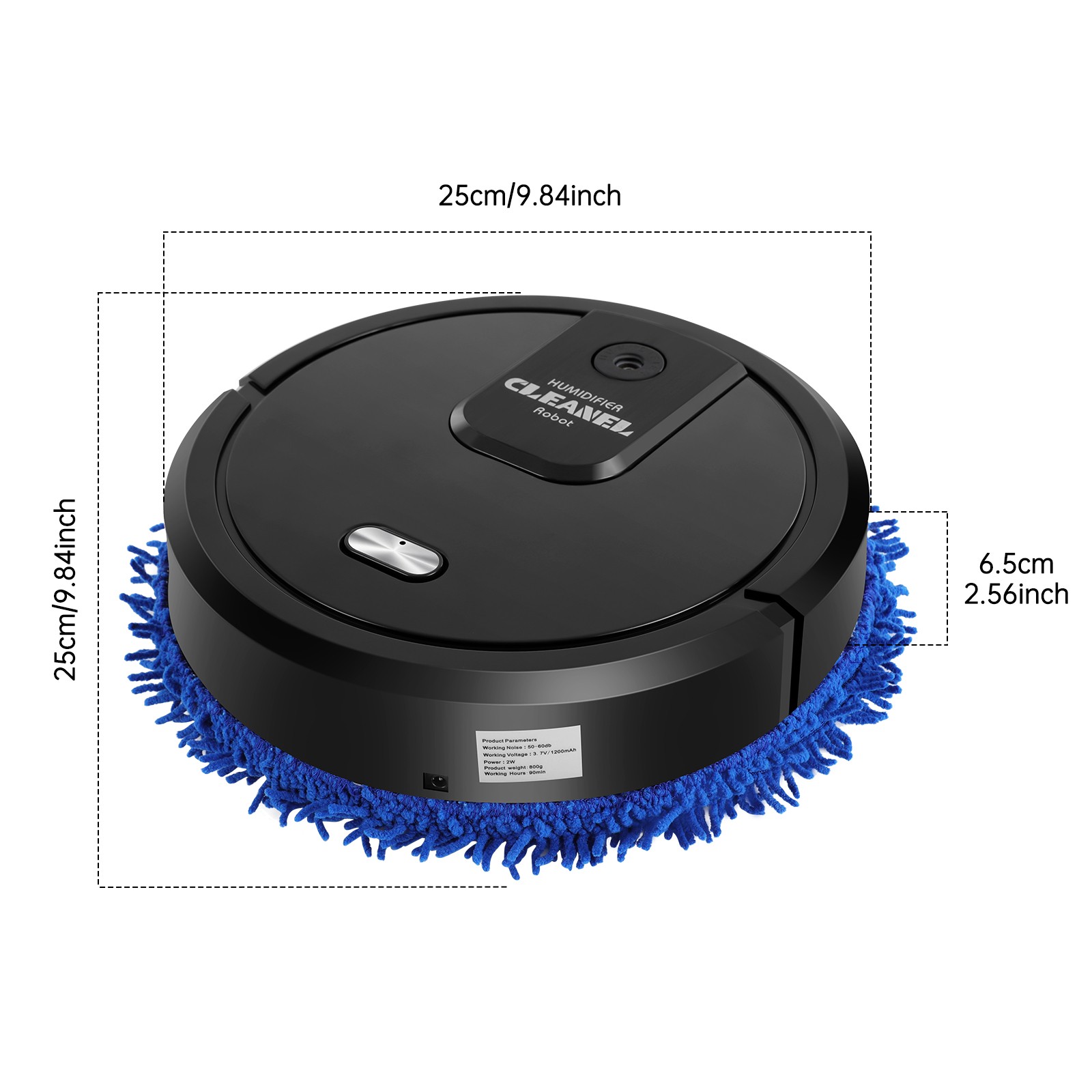 Robot Vacuum Cleaner Sweep And Wet Mopping Floors Smart Sweeping Cleaning Robot