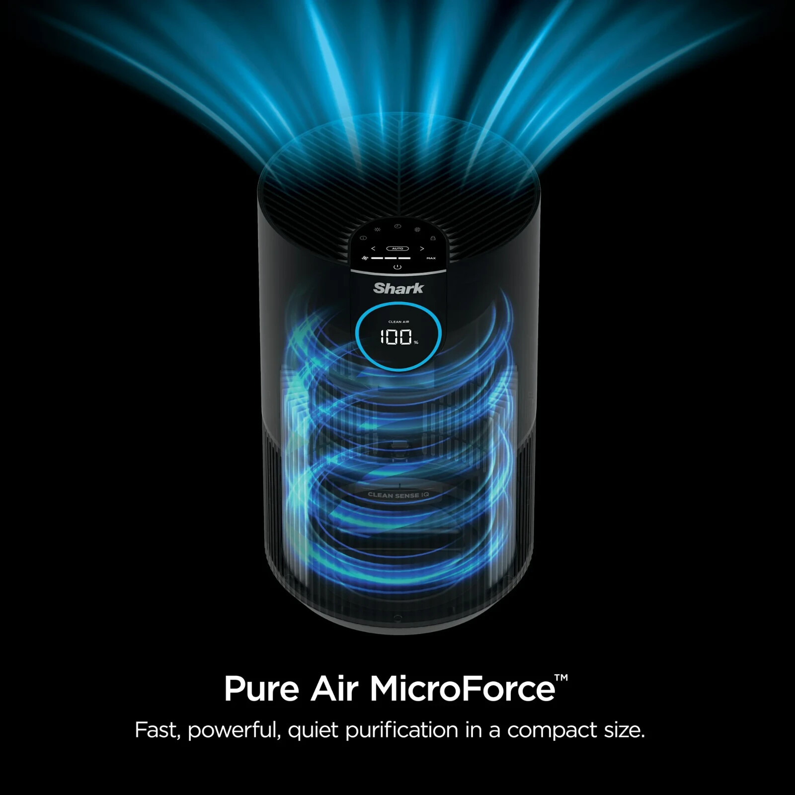Shark HP100 Air Purifier MAX w/Nanoseal HEPA Cleansense IQ Cleans up to 500 Sq