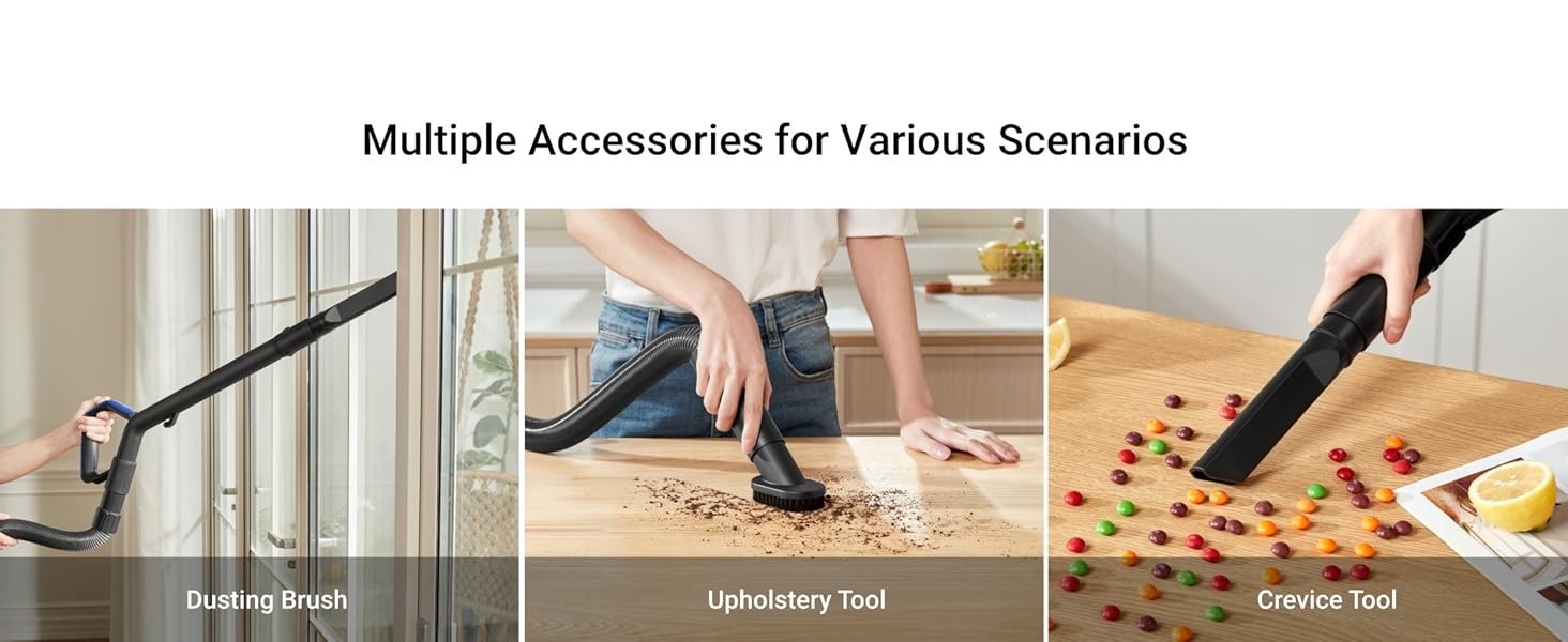 Lightweight Powerful Upright Vacuum Cleaner for Carpet and Hard Floor PowerSpeed