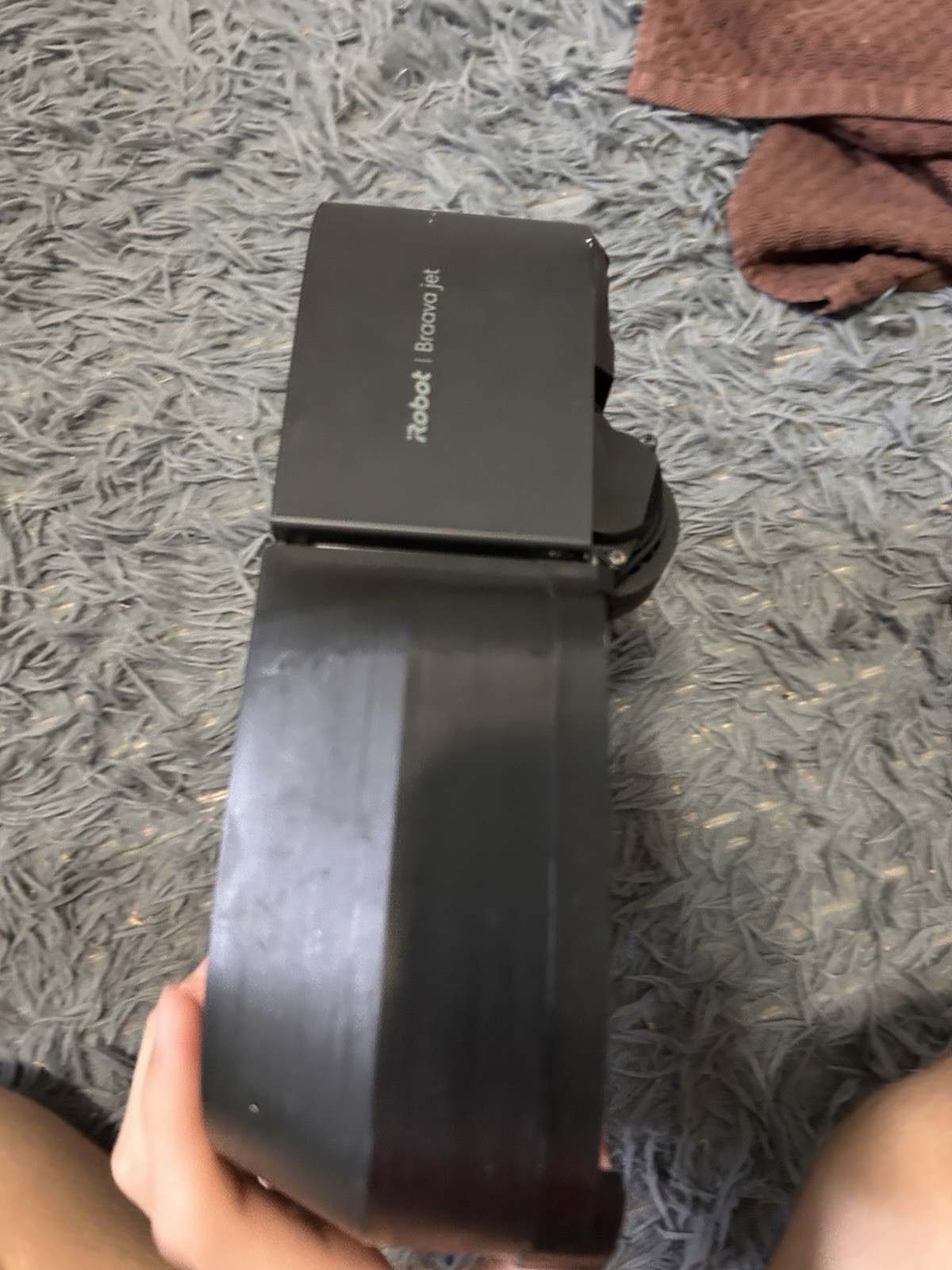 iRobot Braava Jet Lot of 2 (Black and White) No Tank, Charger Or Battery. As Is
