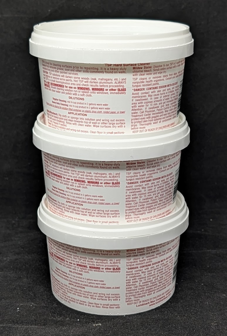 Lundmark TSP No Scent HARD SURFACE CLEANER Powder Deglosses 1 lb 3287P001-6