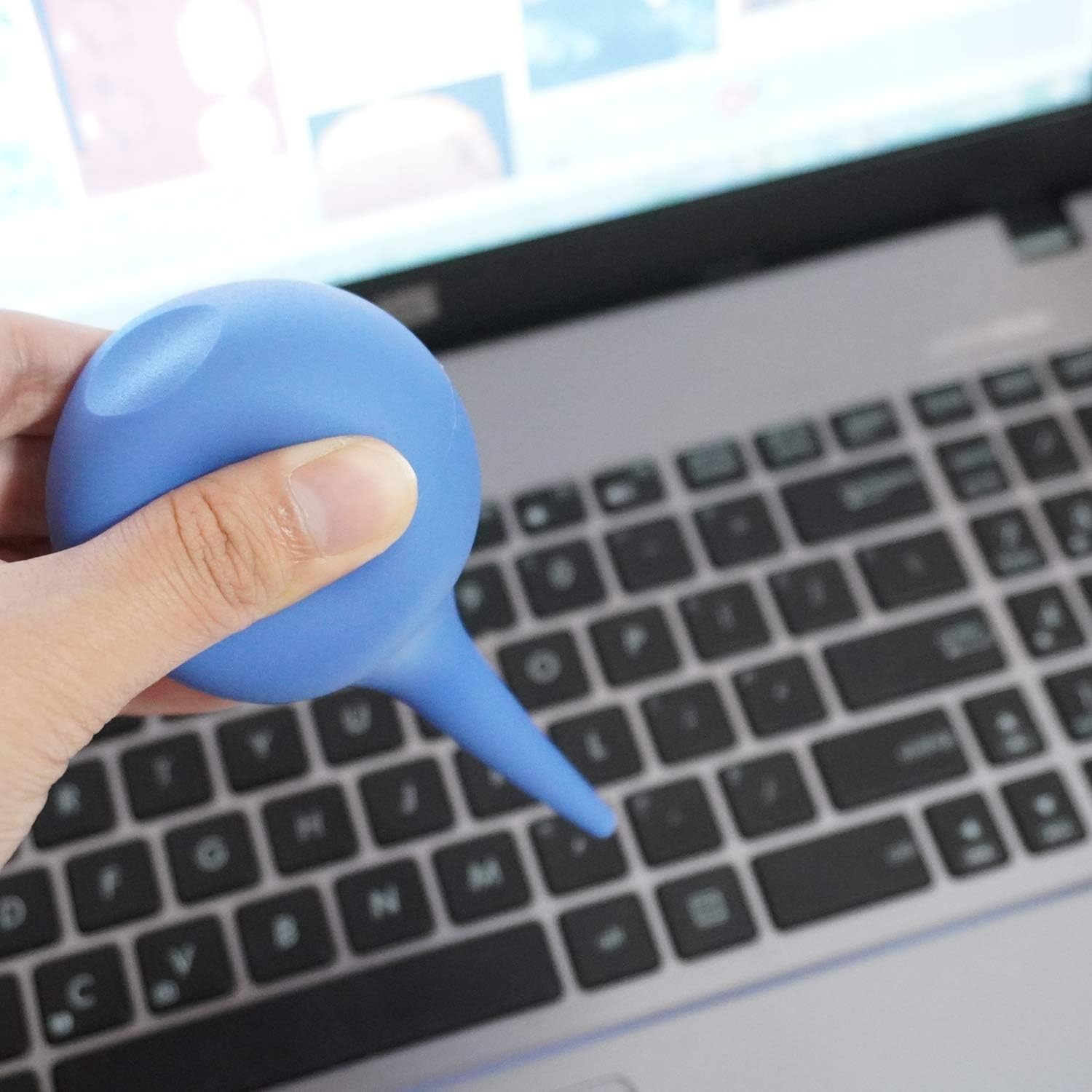 90ml powerful silicone blow-up ear cleaning bulb laboratory tool