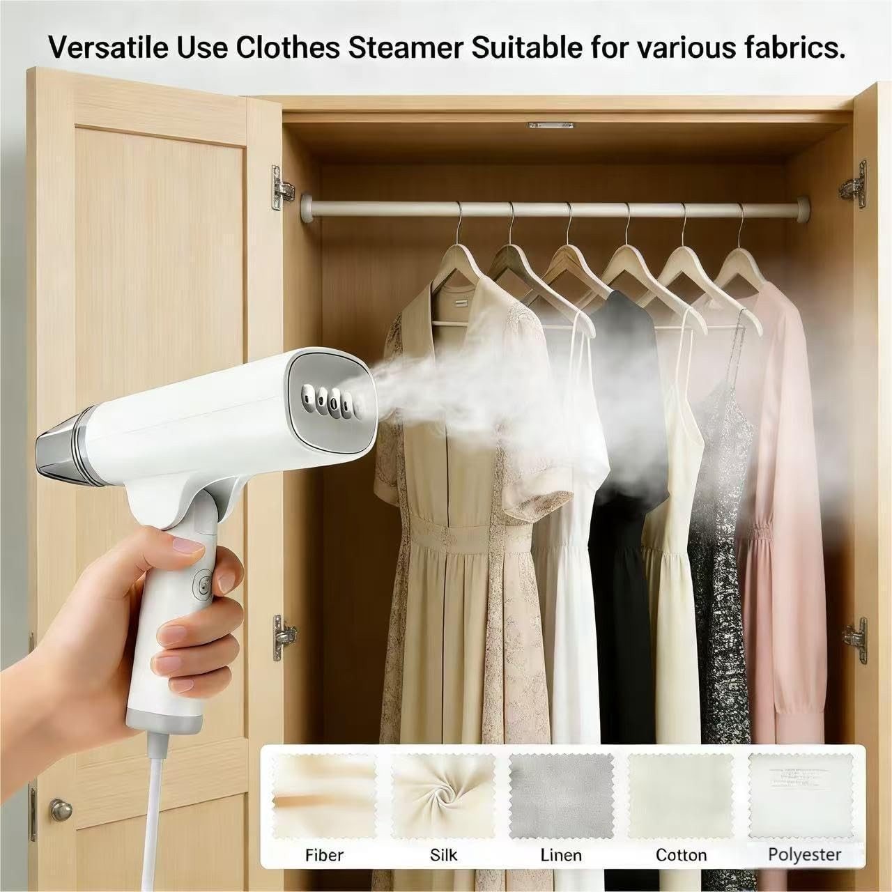 1300W 110V Portable Handheld Garment Travel Steamer Iron 10 Sec HeatUp