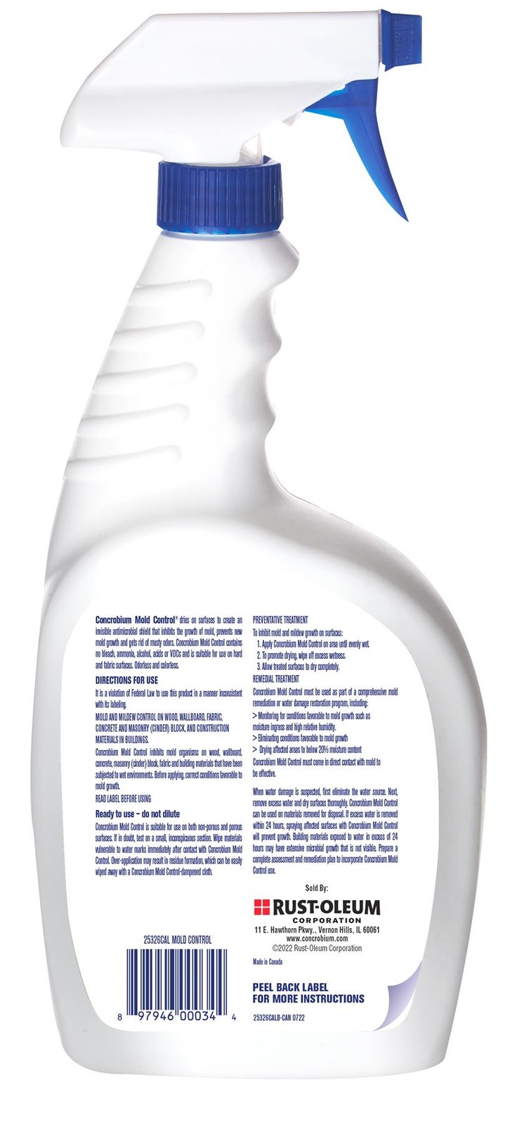 Concrobium Mold Control, Spray 32 fl oz- 25326
