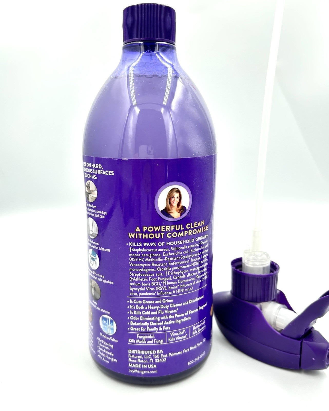 Joy Mangano Miracle Clean Warm Vanilla 28 Fl oz Multi Surface Cleaner NEW