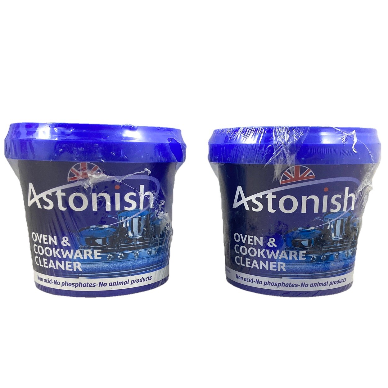 Astonish Oven & Cookware Cleaner Paste 17oz (500g) New Sealed Non Acid Lot of 2