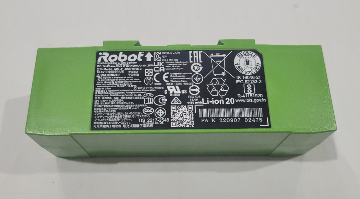 iRobot Roomba Combo J7+/ J9+ Battery (ABL-F) 14.4V 4460mAh ((0 Genuine))