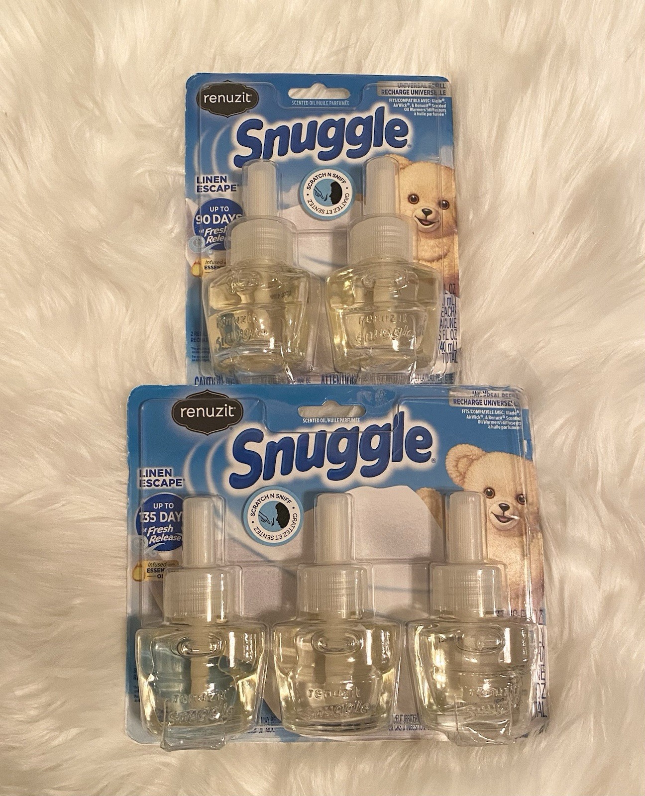 Renuzit Snuggle Scented Oil Refill , Please See Condition On Second Picture