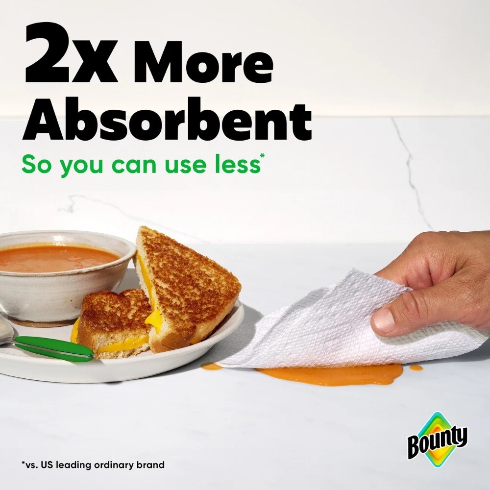 Paper Towels Select-A-Size White, 6 Triple Rolls, 123 Sheets Per Roll