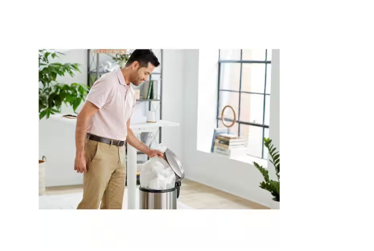 Clear Waste Liner Trash Bags (250-Count) 10 Gallon