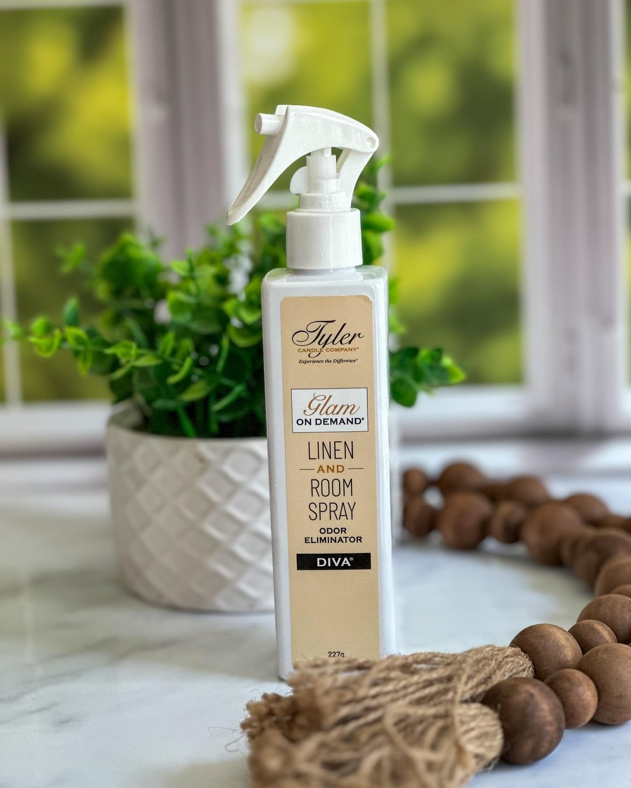 Tyler Candles Glam On Demand Diva Linen Room Spray 8oz Deodorizer