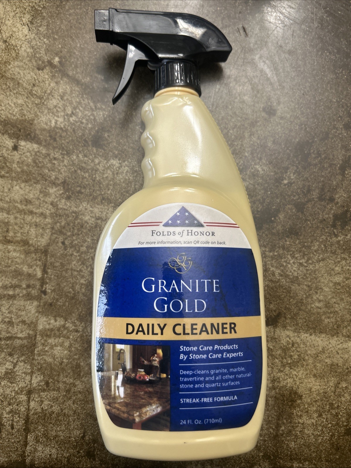 Daily Cleaner for Granite Marble Quartz Spray Bottle 24 fl oz