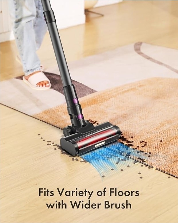 Dezkly Cordless Vacuum Cleaner, 8 in 1 Lightweight Stick Vacuum.