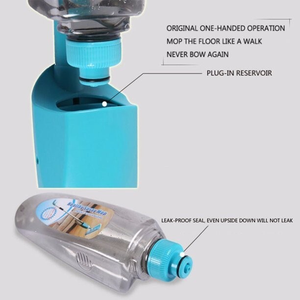 Spray Mop Microfiber Cleaner 360° Professional Handle Mop for all Types of Floor