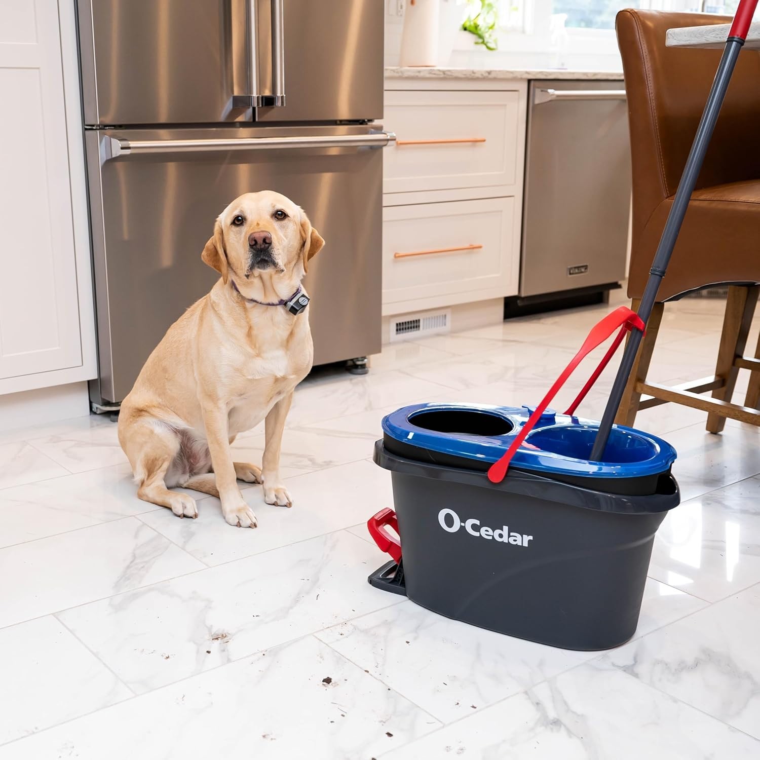 Perfect Father’s Day Gift: O-Cedar RinseClean Spin Mop & Bucket System