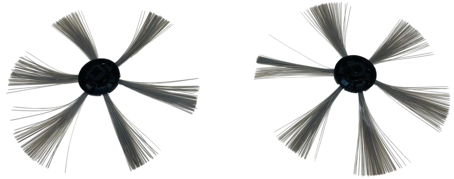 160-7376, Edge Cleaning Brushes, 2 Pk, for SmartClean Robot, Bissell 2142 Models