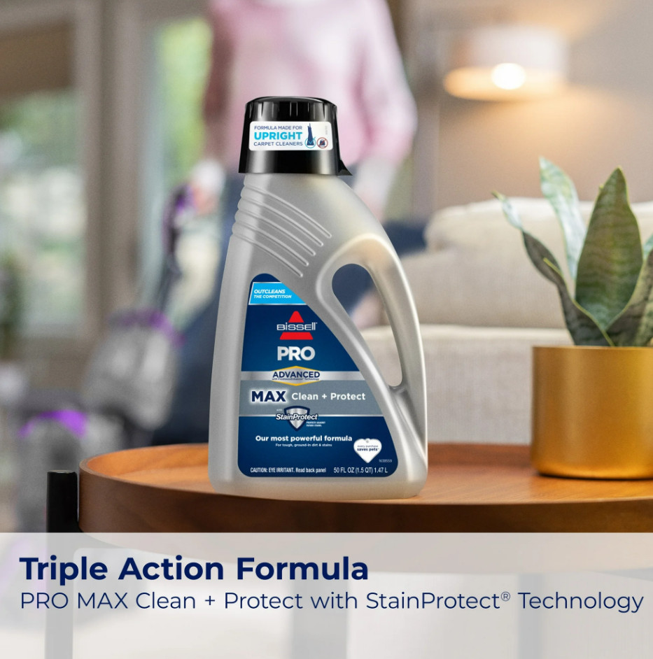 BISSELL PowerForce PowerBrush Pet Carpet Cleaner Machine with Formula 3938 – New