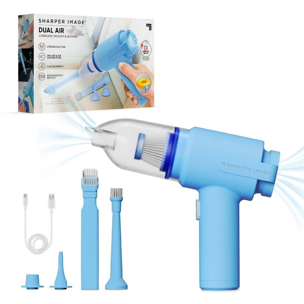 Sharper Image Cordless Handheld Vacuum and Blower