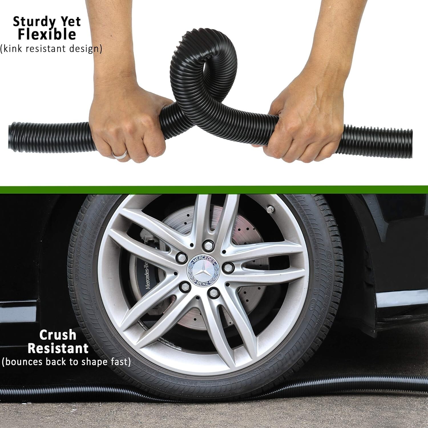 5 Foot Length Crushproof Hose for Shop Vac Wet Dry Stinger Vacuum 1.25″