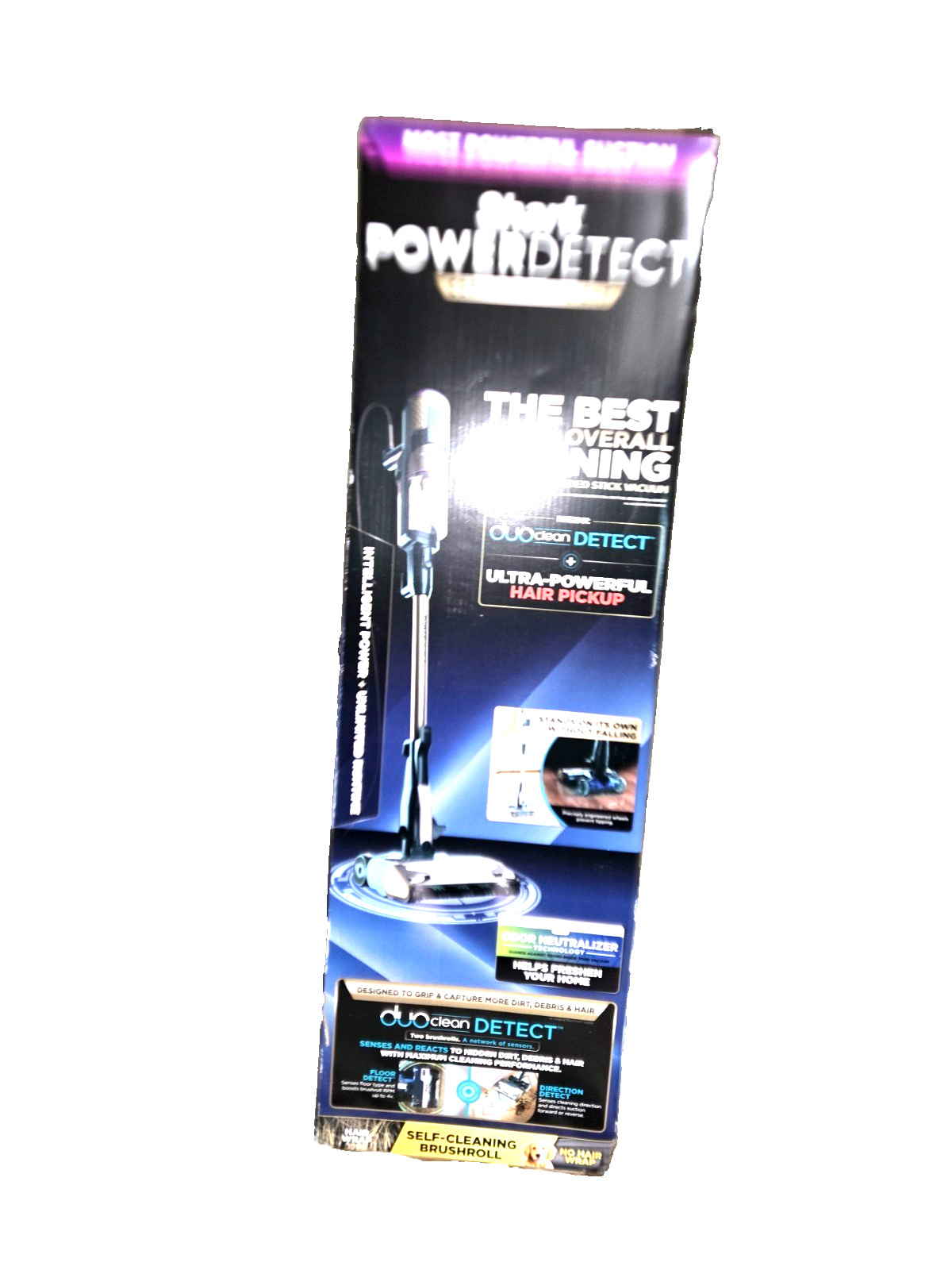 Shark POWERDETECT Corded Stick Vacuum, DuoClean & Odor Neutralizer Technology