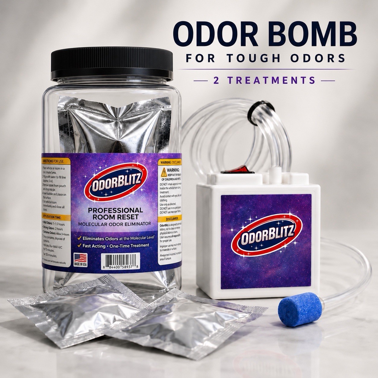 OdorBlitz Odor Bomb